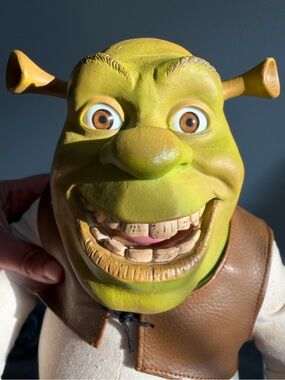 Shrek 15” Collectible Doll – Movie Character, Great Condition